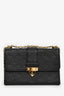Louis Vuitton Black Leather Empriente 'Saint Suplice' Shoulder Bag