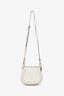 Chloe Off White Suede Small 'Nile Bracelet' Bag
