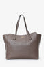 Gucci Grey Leather Medium 'Swing Tote'