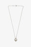 Tiffany & Co Silver Elsa Peretti Sterling Silver Floating Full Heart Necklace