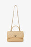 Pre-Loved Chanel™ 2018-19 Beige Quilted Lambskin Medium Trendy CC Top Handle Bag