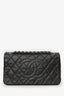 Pre-Loved Chanel™ 2009-10 Black Glazed Calfskin Timeless CC Flap Bag