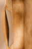 JW Anderson Taupe Leather Midi 'Anchor' Shoulder Bag
