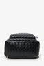 Bottega Veneta Black Intrecciato Leather Backpack