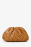 Bottega Veneta Brown Napa Intrecciato Leather Extra Mini Pouch