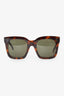 Celine Tortoiseshell Oversized Sunglasses