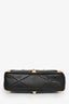 Valentino Black Leather Roman Stud Shoulder Bag