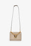 Louis Vuitton Brown/Gold Leather Twist MM Shoulder Bag