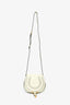 Chloe Ivory Leather 'Marcie' Small Crossbody Bag