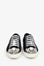Miu Miu Black Velvet Crystal Embellished Sneakers Size 37.5