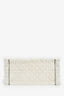 Christian Dior 2023 Ecru Cannage Shearling Taupe Canvas Medium Book Tote