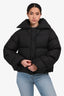 Nili Lotan Black Down Puffer Jacket Size XS
