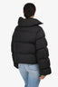 Nili Lotan Black Down Puffer Jacket Size XS