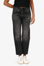 R13 Black Cotton 'BF' Jeans Size 23