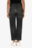 R13 Black Cotton 'BF' Jeans Size 23