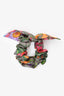 Gucci Monogram Floral Silk Bow Scrunchie