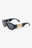 Versace Black Frame Medusa Sunglasses