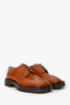 Maison Margiela Brown Leather Tabi Lace-up Derbys Size 41 Mens