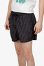 Fendi Grey FF Zucca Print Swim Shorts Size 48 Mens