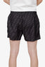 Fendi Grey FF Zucca Print Swim Shorts Size 48 Mens