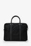 Prada Black Nylon Saffiano-Trimmed Tessuto Briefcase With Strap