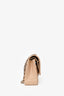 Pre-Loved Chanel™ 2021+ Beige Caviar Leather Medium Classic Double Flap