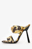 Fendi X Versace Brown/Yellow Zuca Medusa Heels Size 38