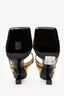 Fendi X Versace Brown/Yellow Zuca Medusa Heels Size 38.5