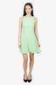 Versace Green Medusa Strap Slip Mini Dress Size 38