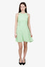 Versace Green Medusa Strap Slip Mini Dress Size 38