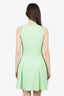 Versace Green Medusa Strap Slip Mini Dress Size 38