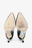 Sergio Rossi Black Patent Pointed Toe Pumps Size 36