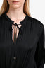 Maje Black Satin Jumpsuit Size 42