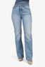 Rag & Bone Blue Denim 'Alex' Straight Leg Jeans Size 25