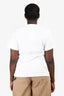 Louis Vuitton White Cotton Monogram Denim Pocket T-Shirt Size L