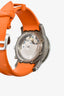 Hermès Orange Titanium Automatic Clipper Chronograph Watch 44mm