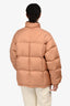 Louis Vuitton 2022 Light Brown Quilted Monogram Detail Down Jacket Size 36
