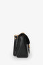 Gucci Black Leather GG Marmont Small Crossbody Bag