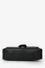 Gucci Black Leather GG Marmont Small Crossbody Bag