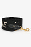 Celine Black Canvas Logo Bag Strap