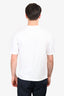 Hermès White Cotton Graphic Print Crewneck T-Shirt Size M