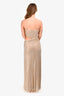 Meshki Gold 'Starla' Strapless Diamante Maxi Dress Size XS