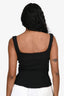 House of CB Black Eyelet Lace Trim Cut-Out Tank Top Size XS
