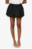 WeWoreWhat Black Satin Bubble Skirt Size 2