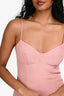 Shona Joy Pink Bustier Pleated Bubble Mini Dress Size 2 US