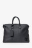 Louis Vuitton Black Grained Calfskin Aerogram LV Lock It Tote Bag With Strap