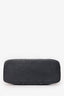 Louis Vuitton Black Grained Calfskin Aerogram LV Lock It Tote Bag With Strap
