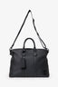 Louis Vuitton Black Grained Calfskin Aerogram LV Lock It Tote Bag With Strap