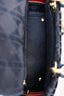 Christian Dior 2021 Blue Velvet 'Cannage D-Lite' Medium Bag With Strap