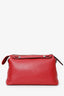 Fendi Red Leather Small By The Way Crossbody